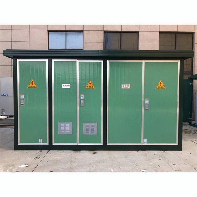 奎屯1600KVA欧式箱式变压器